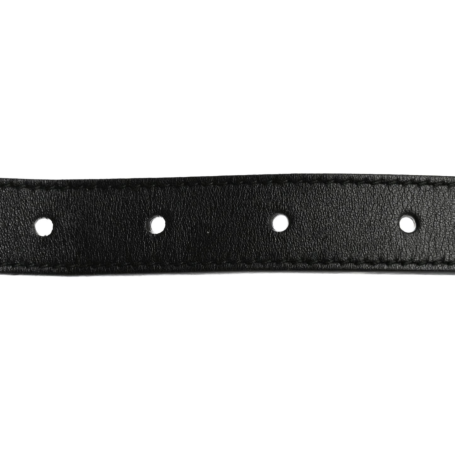 Calfskin Double G 20mm Belt 80 32 Black