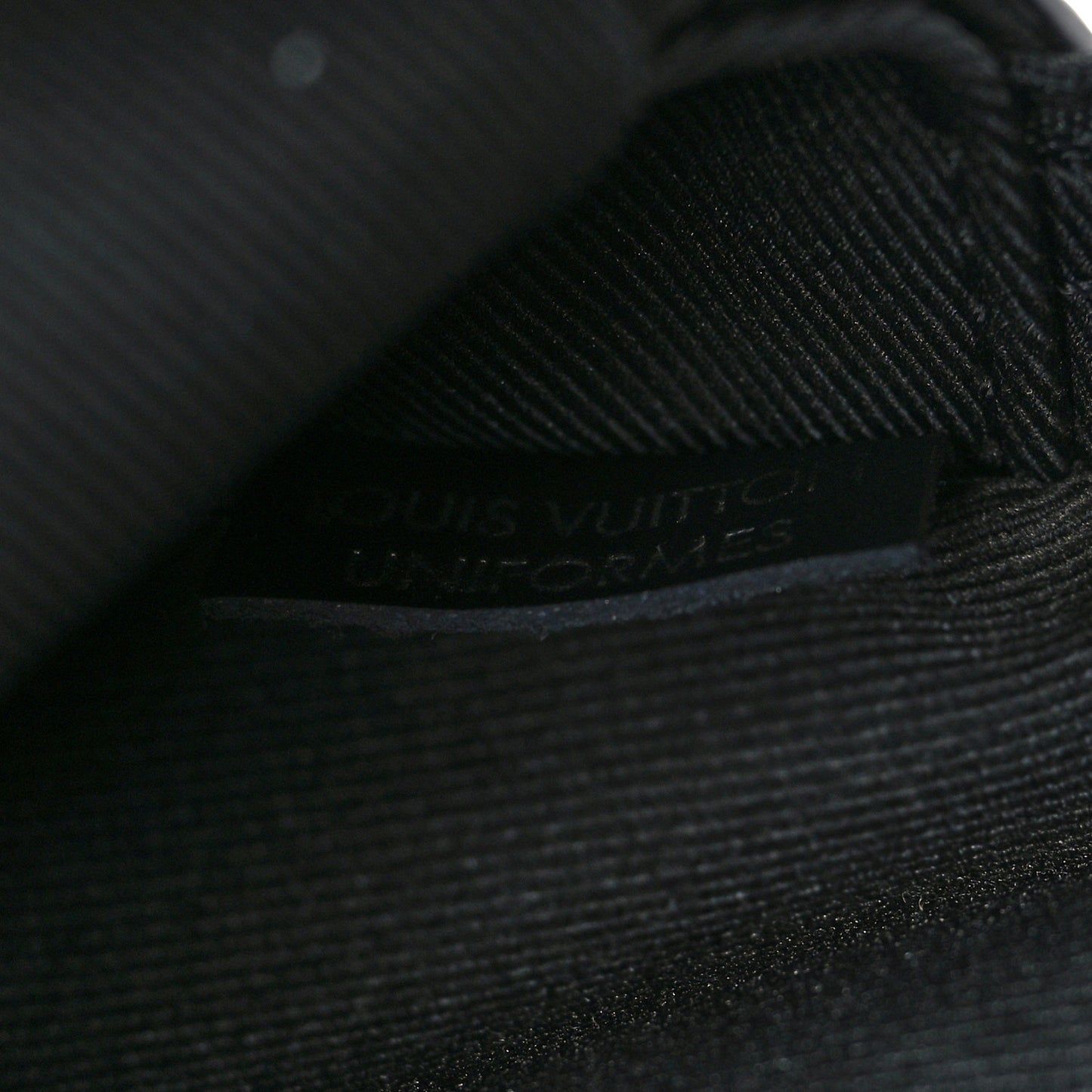 Taurillon Monogram Uniformes Solar Ray Soft Pochette Volga Belt Bag Black