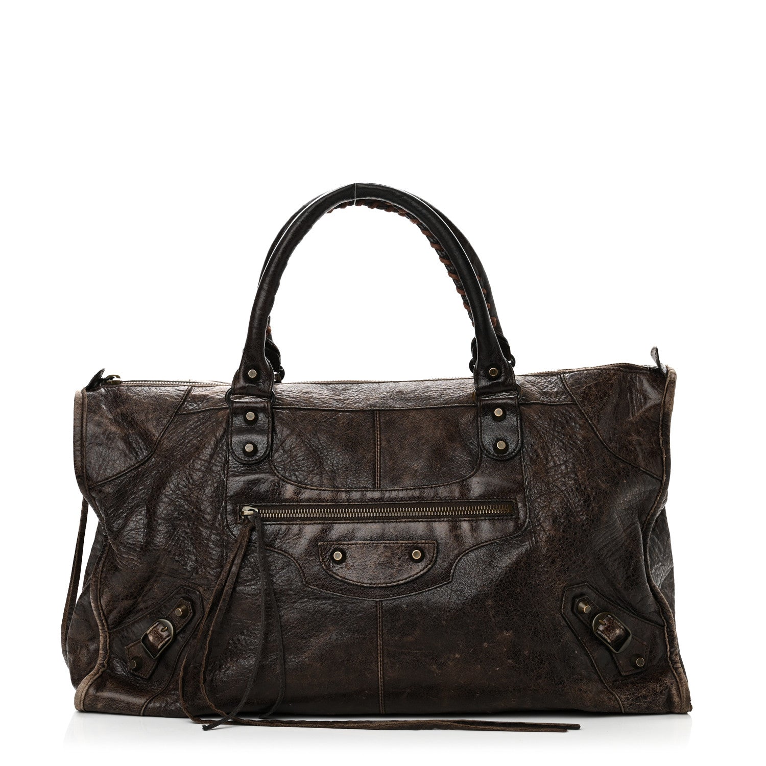 Balenciaga Agneau Classic Hardware Work Castagna 1 of 11