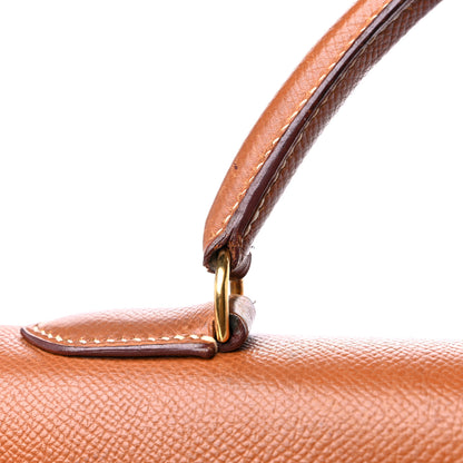Hermes Courchevel Kelly Sellier 32 Gold 16 of 25