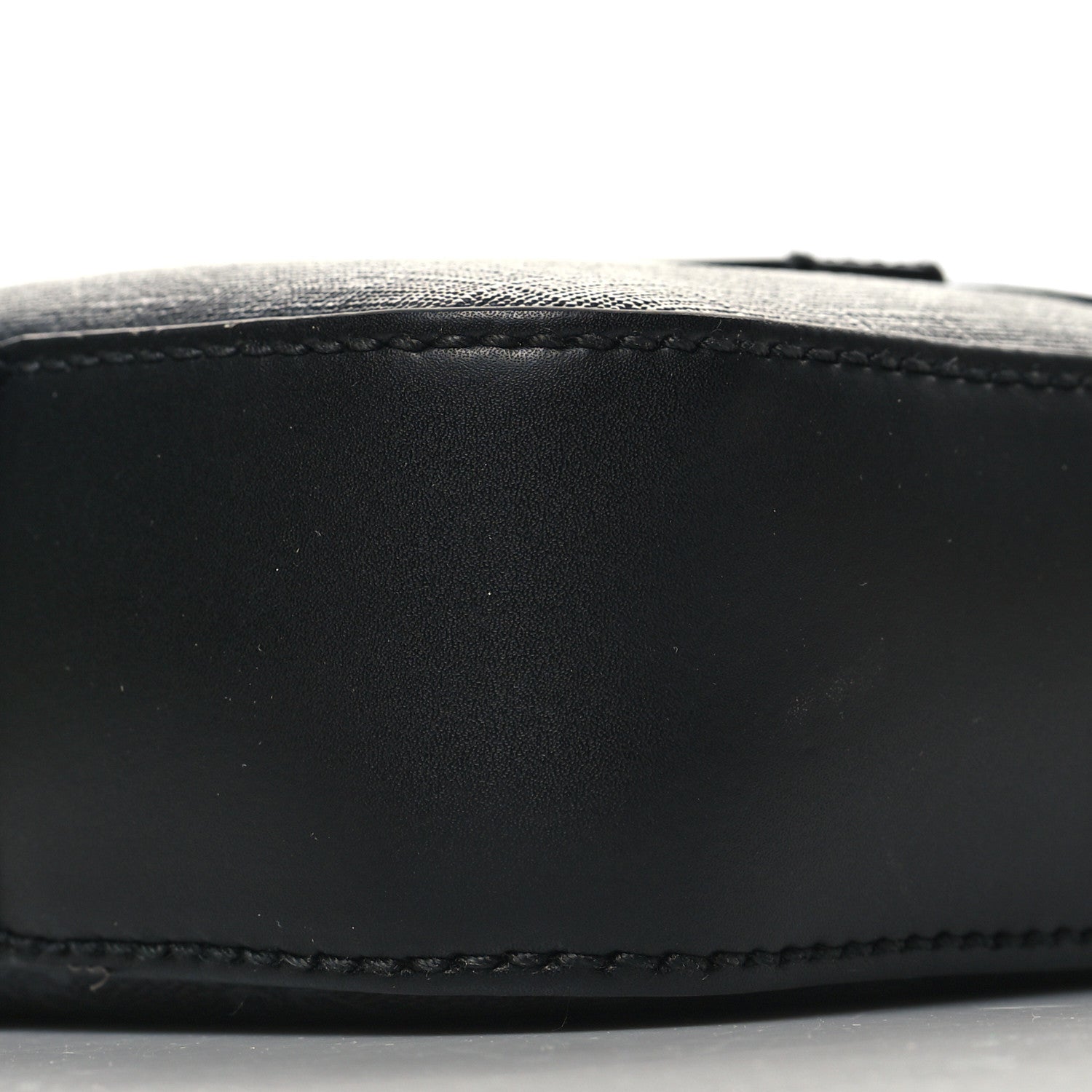 Gucci GG Supreme Monogram Appia Calfskin Web Messenger Bag Black 9 of 11