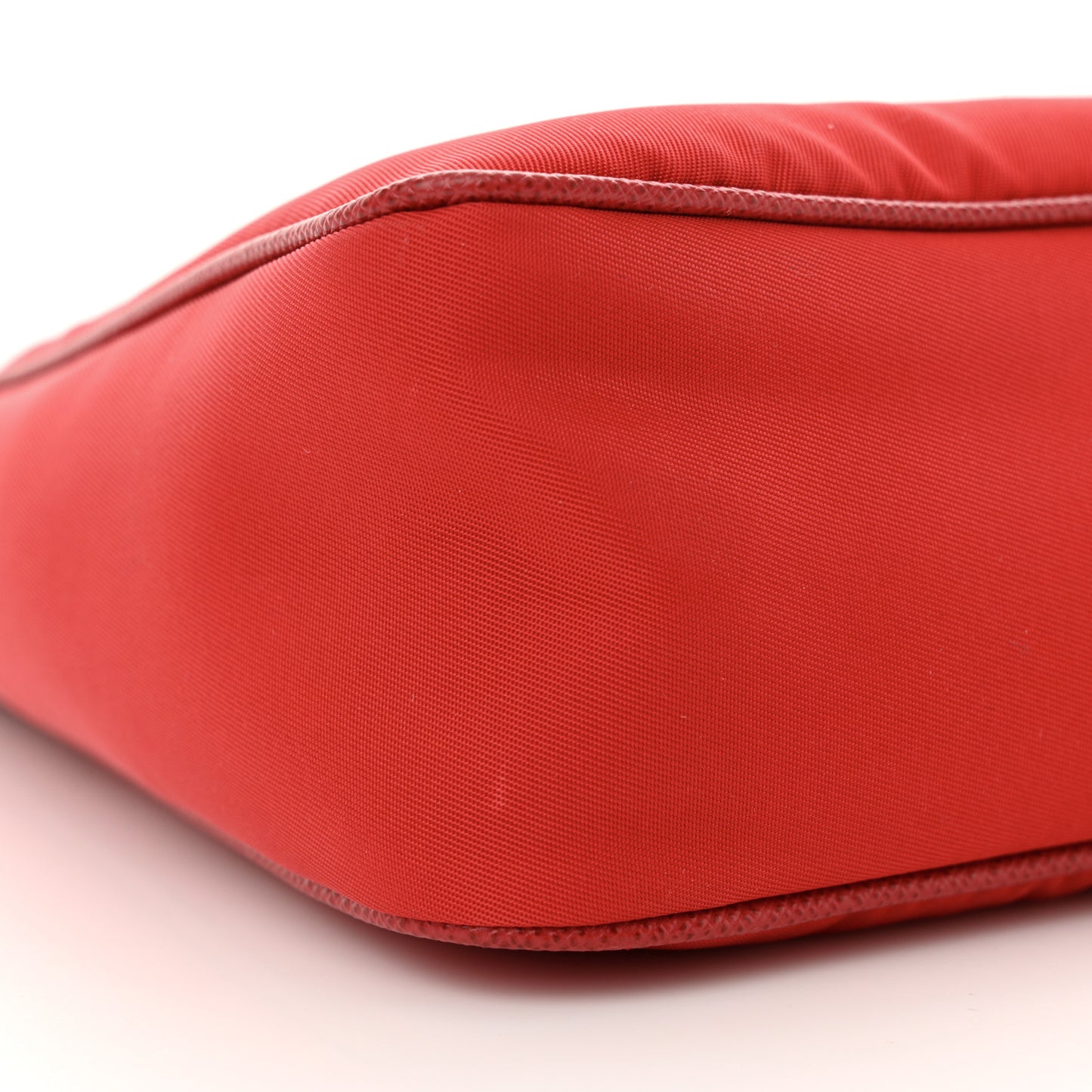 Re-Nylon Saffiano Mini Re-Edition 2005 Bag Rosso