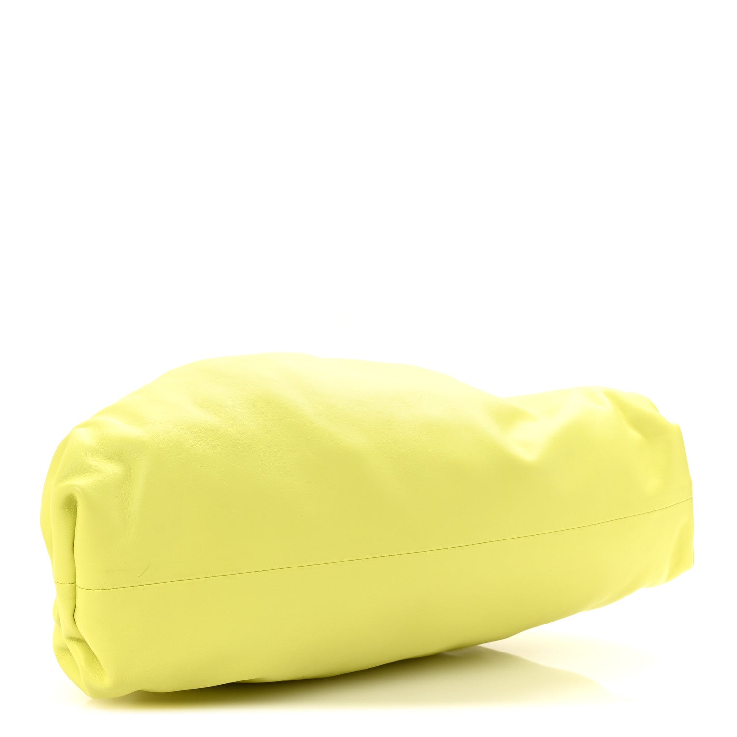 Bottega Veneta Smooth Butter Calf The Pouch Oversized Clutch Kiwi 4 of 7