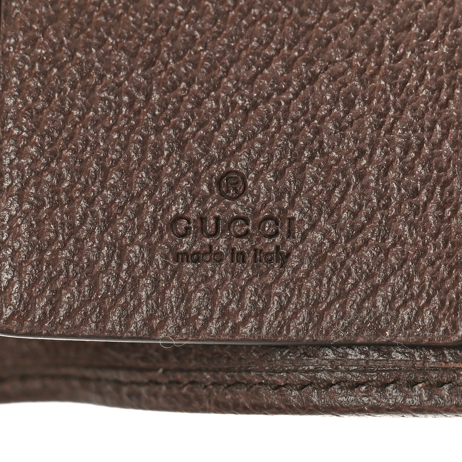 Gucci GG Supreme Monogram Web Ophidia 6 Key Holder Case Beige New Acero 6 of 9