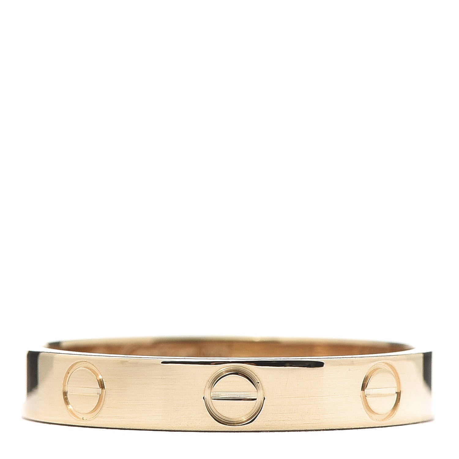 Cartier 18K Yellow Gold 3.5mm LOVE Wedding Band Ring 59 8.75 1 of 4