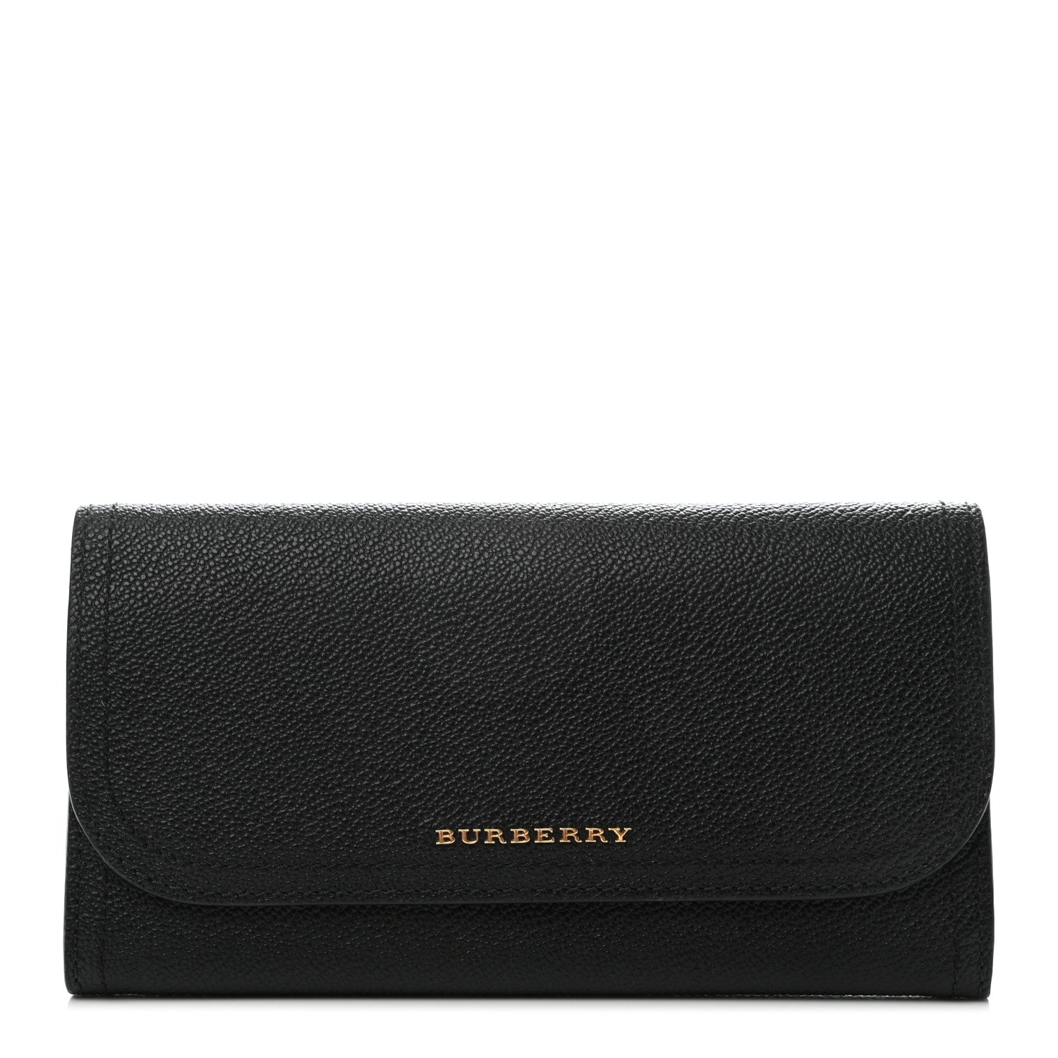 Burberry Soft Grain Calfskin Harris Wallet Black 1 of 7