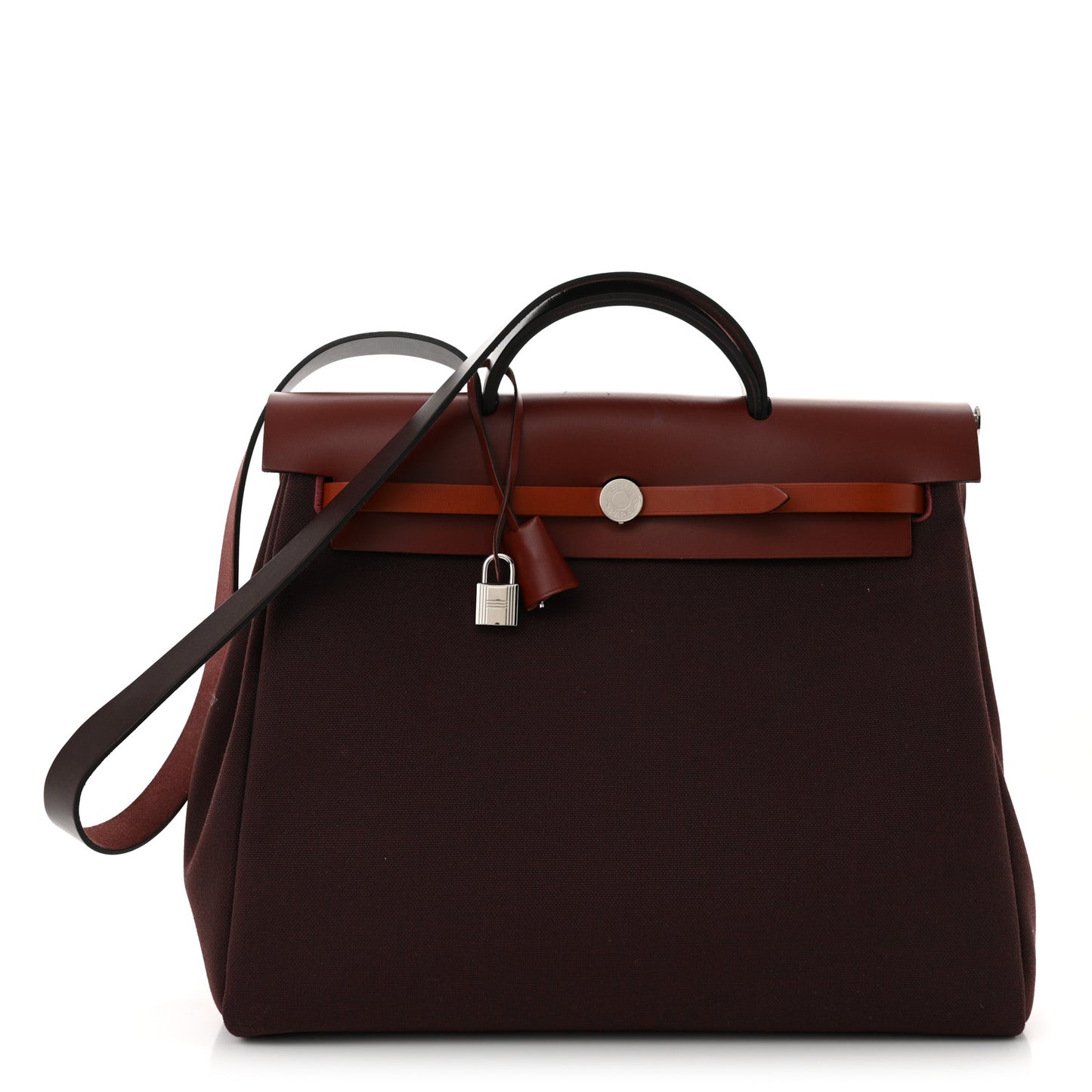 Military Toile Vache Hunter Herbag Zip 39 PM Chocolate Rouge Sellier Rouge H Cuivre