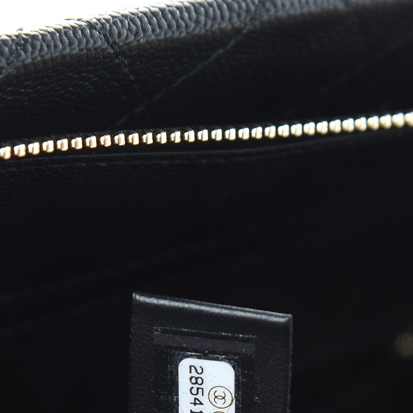 Caviar Quilted Rolled Up Tote Black