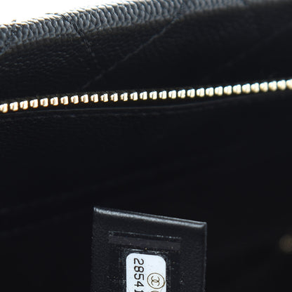 Chanel Caviar Quilted Rolled Up Tote Black 7 of 11