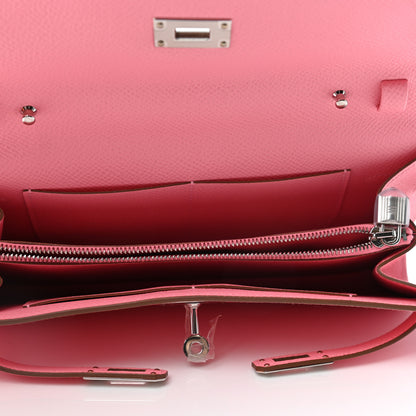 Hermes Epsom Kelly Wallet To Go Rose Confetti 5 of 6