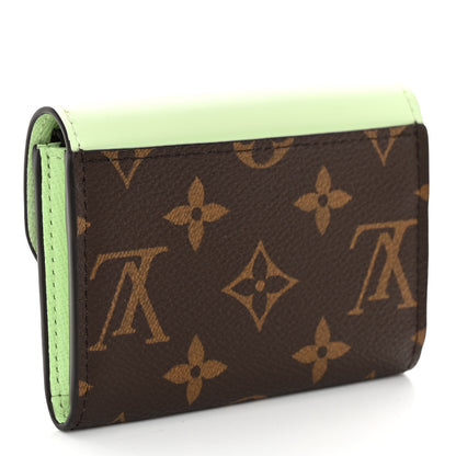 Louis Vuitton Monogram Rosalie Coin Purse Spring Green 3 of 6