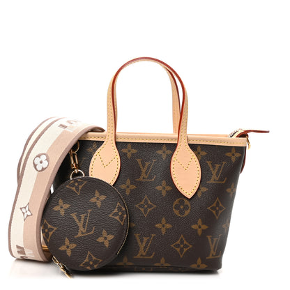 Louis Vuitton Monogram Neverfull BB Beige 1 of 8
