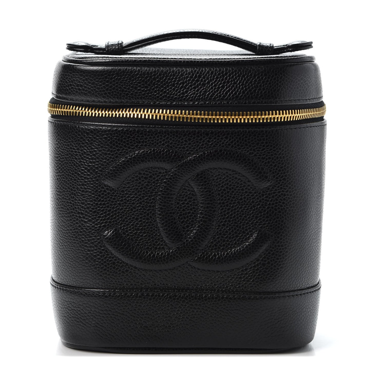 Caviar Cosmetic Vanity Bag Black