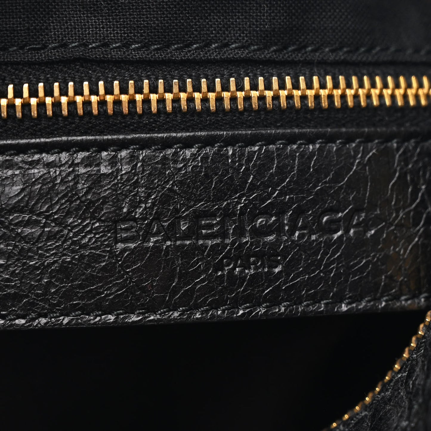Agneau Giant 12 Gold Hardware Zip Traveler Backpack Black