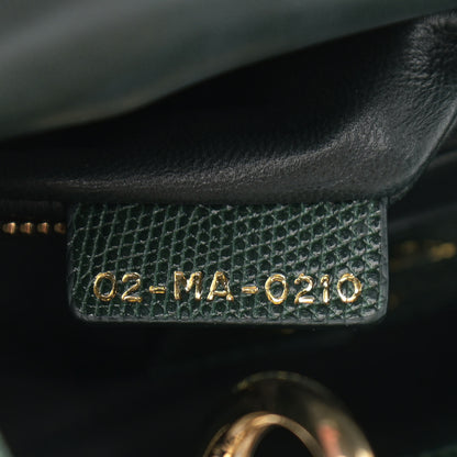 Christian Dior Lizard Mini Lady Dior Green 7 of 12