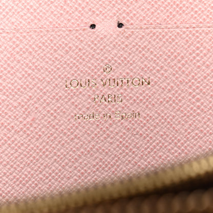 Louis Vuitton Monogram Clemence Wallet Rose Ballerine 6 of 11