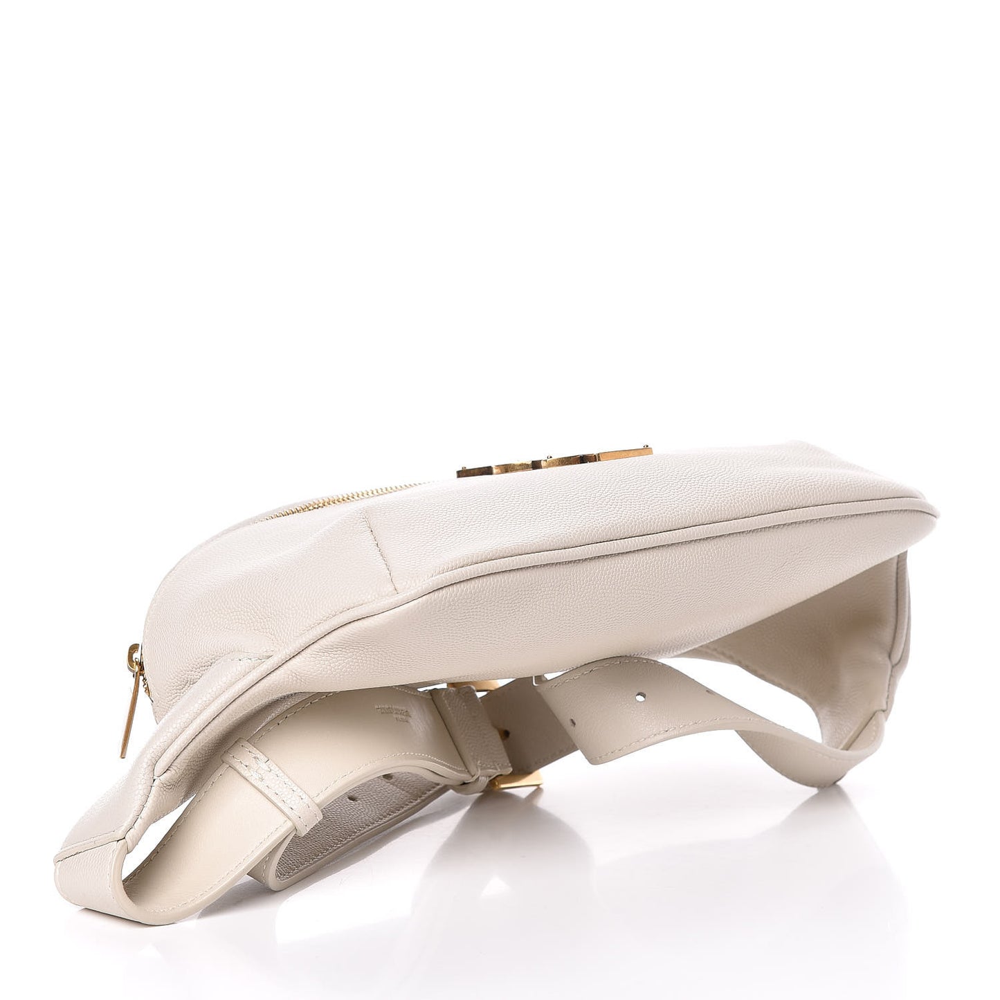 Grain De Poudre Monogram Belt Bag Blanc Vintage