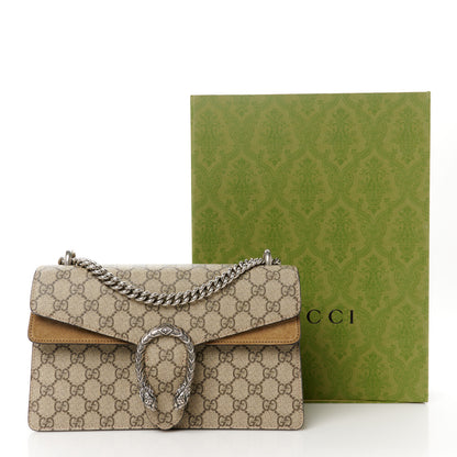 Gucci GG Supreme Monogram Small Dionysus Shoulder Bag Taupe 12 of 12