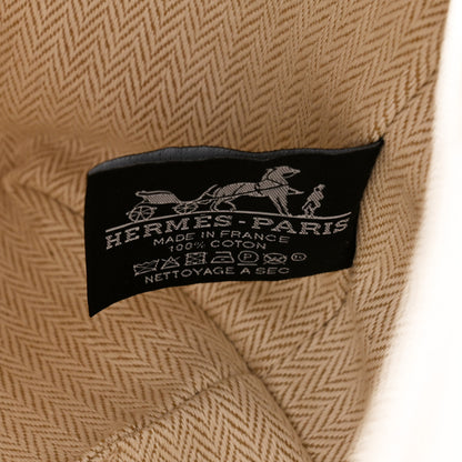 Hermes Canvas Small Bride-A-Brac Pouch Natural 6 of 8