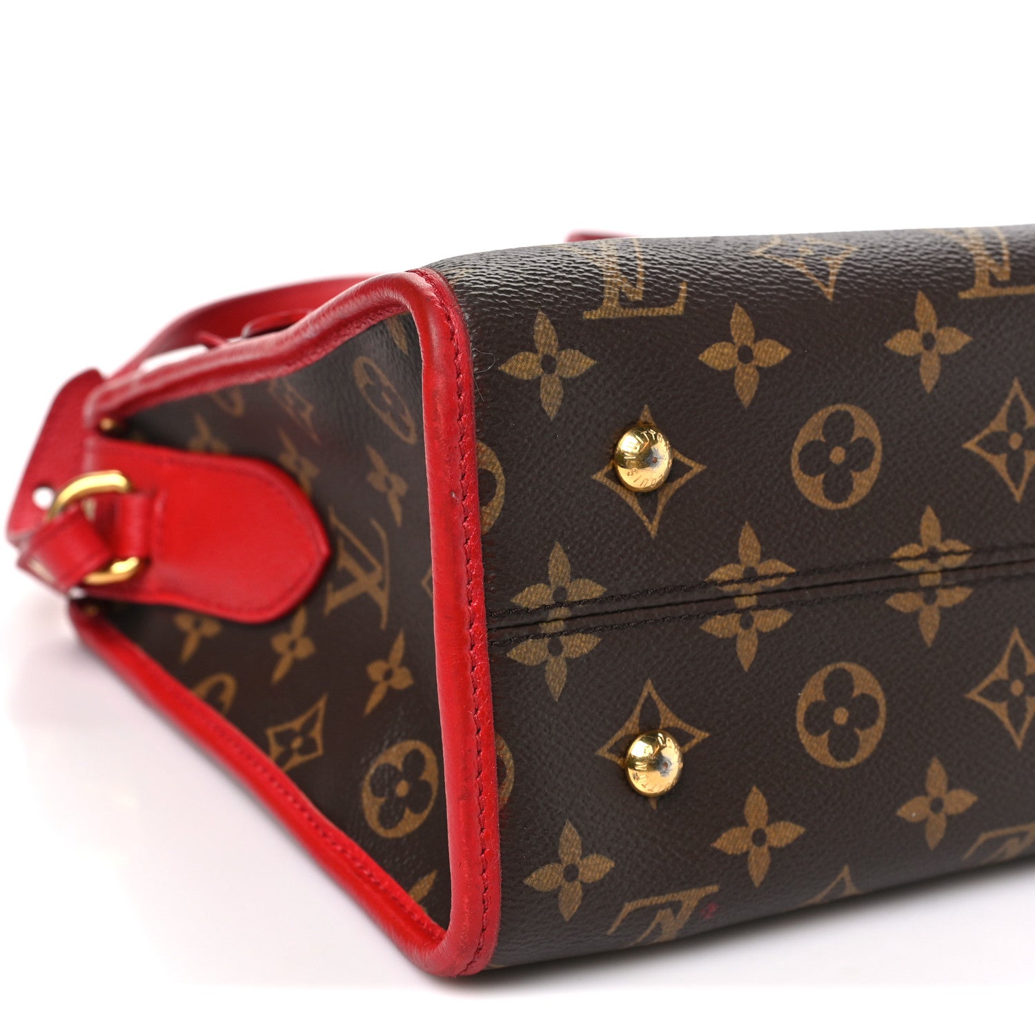 Louis Vuitton Monogram Popincourt PM Red 7 of 11