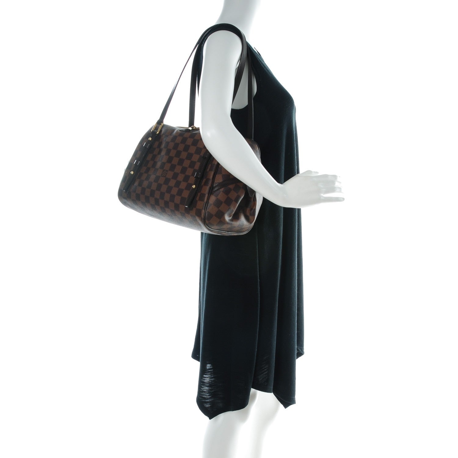 Louis Vuitton Damier Ebene Rivington GM 2 of 6