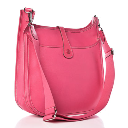 Hermes Epsom Evelyne III GM Rose Tyrien 3 of 15