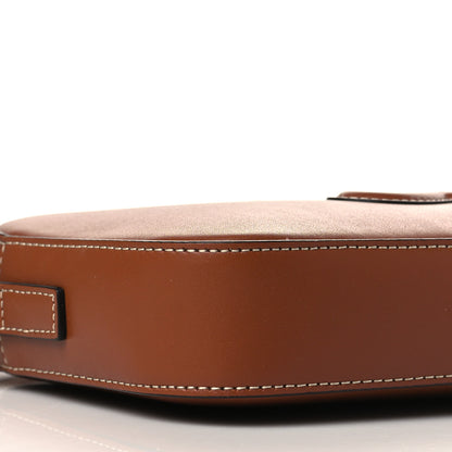 Celine Smooth Calfskin Cuir Triomphe Camera Shoulder Bag Tan 8 of 9