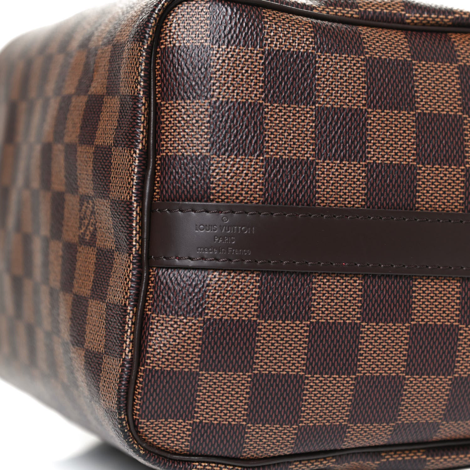 Louis Vuitton Damier Ebene Speedy Bandouliere 25 6 of 10
