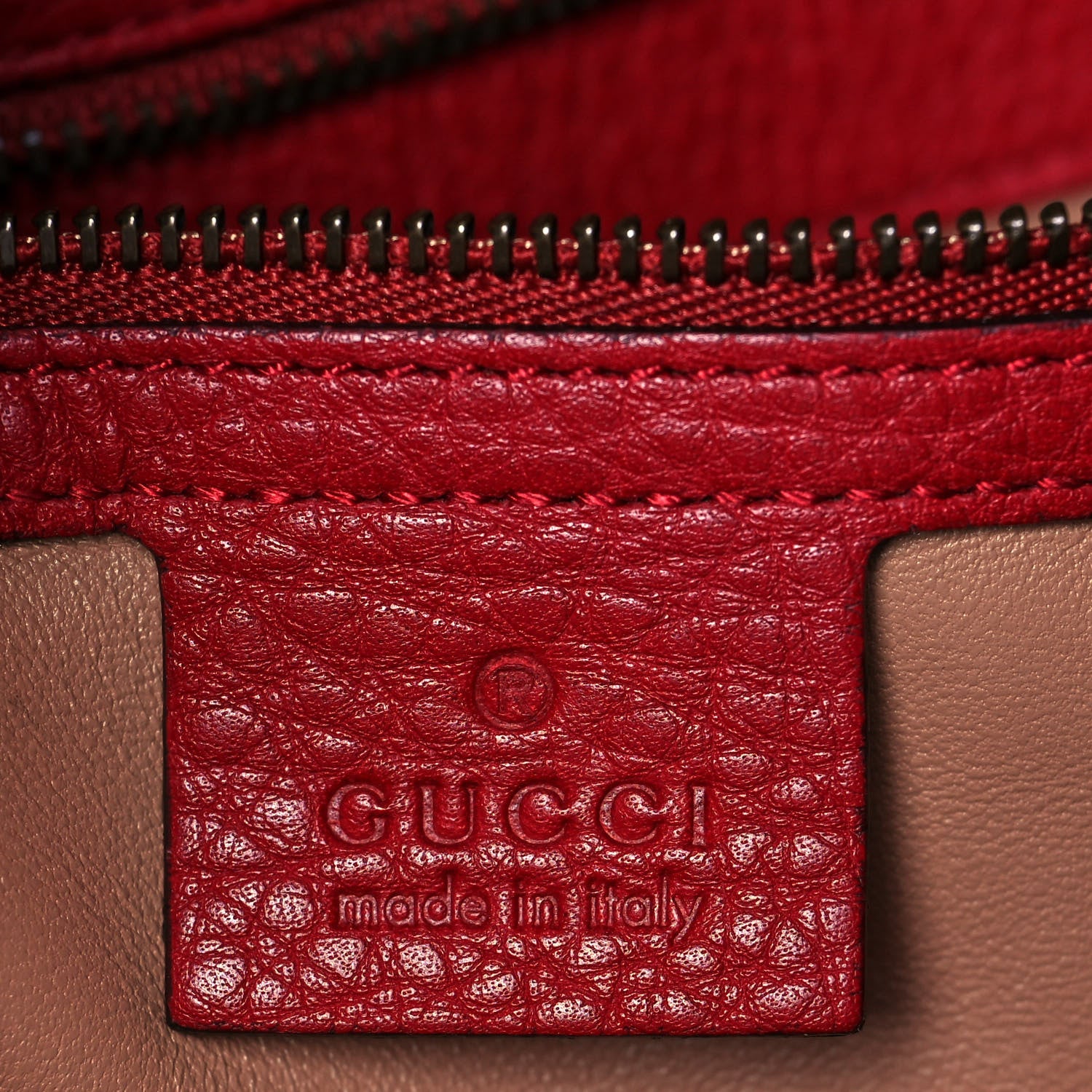 Gucci Cellarius Calfskin Large New Jackie Nouveau Fringe Hobo Red Flame 5 of 13