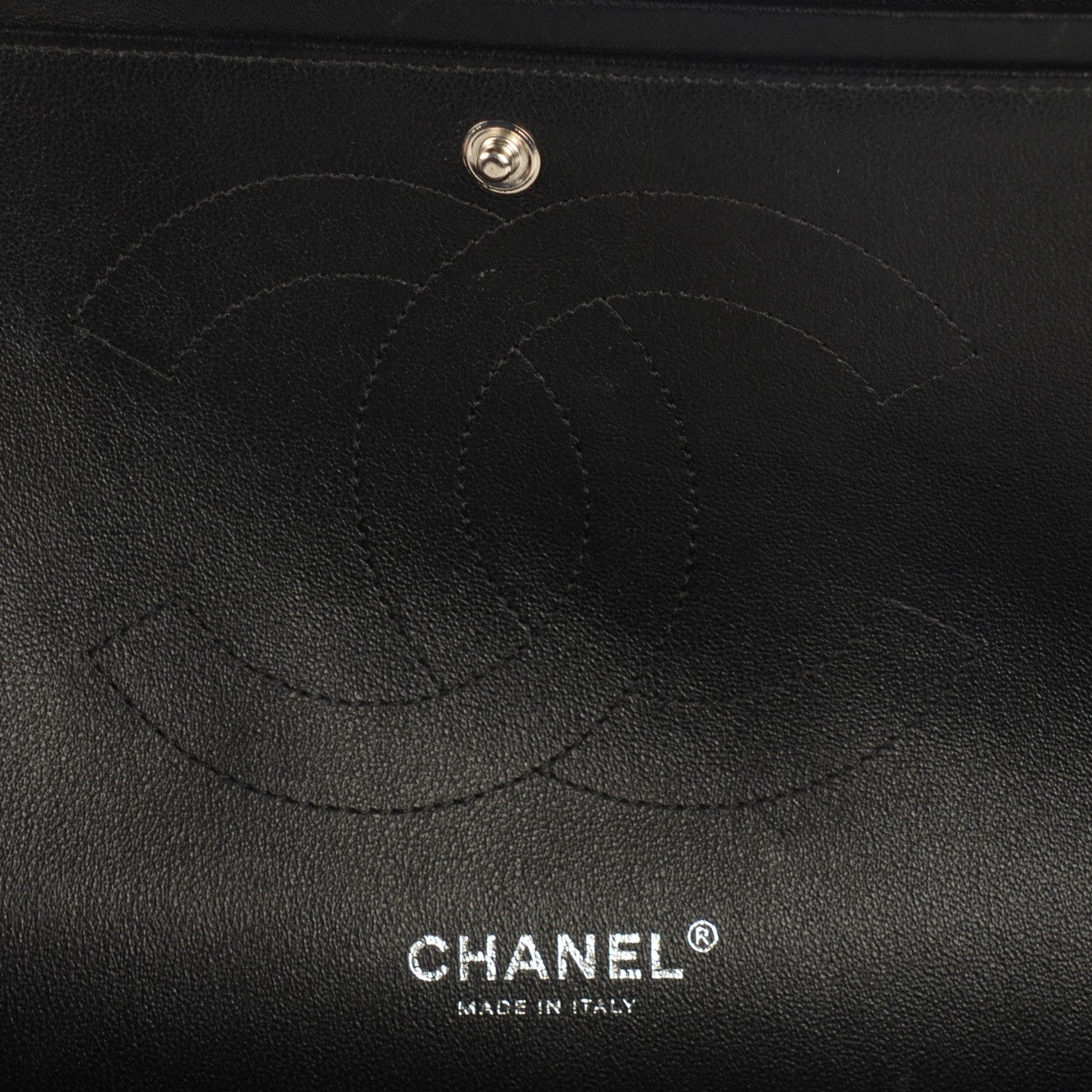 Chanel Patent Quilted Jumbo Double Flap Black 6 of 7