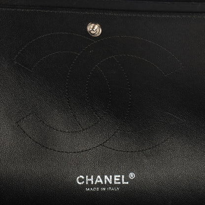 Chanel Patent Quilted Jumbo Double Flap Black 6 of 7