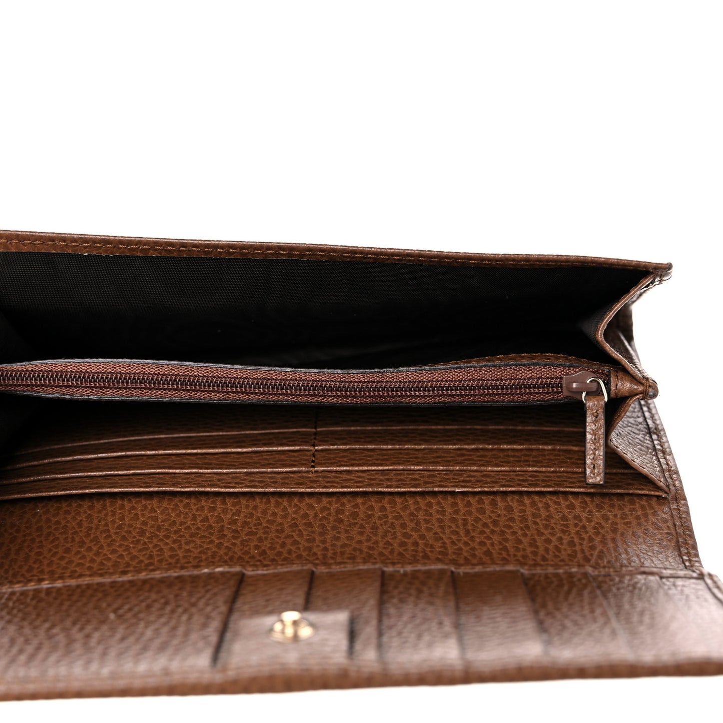 Monogram Continental Flap Wallet Brown