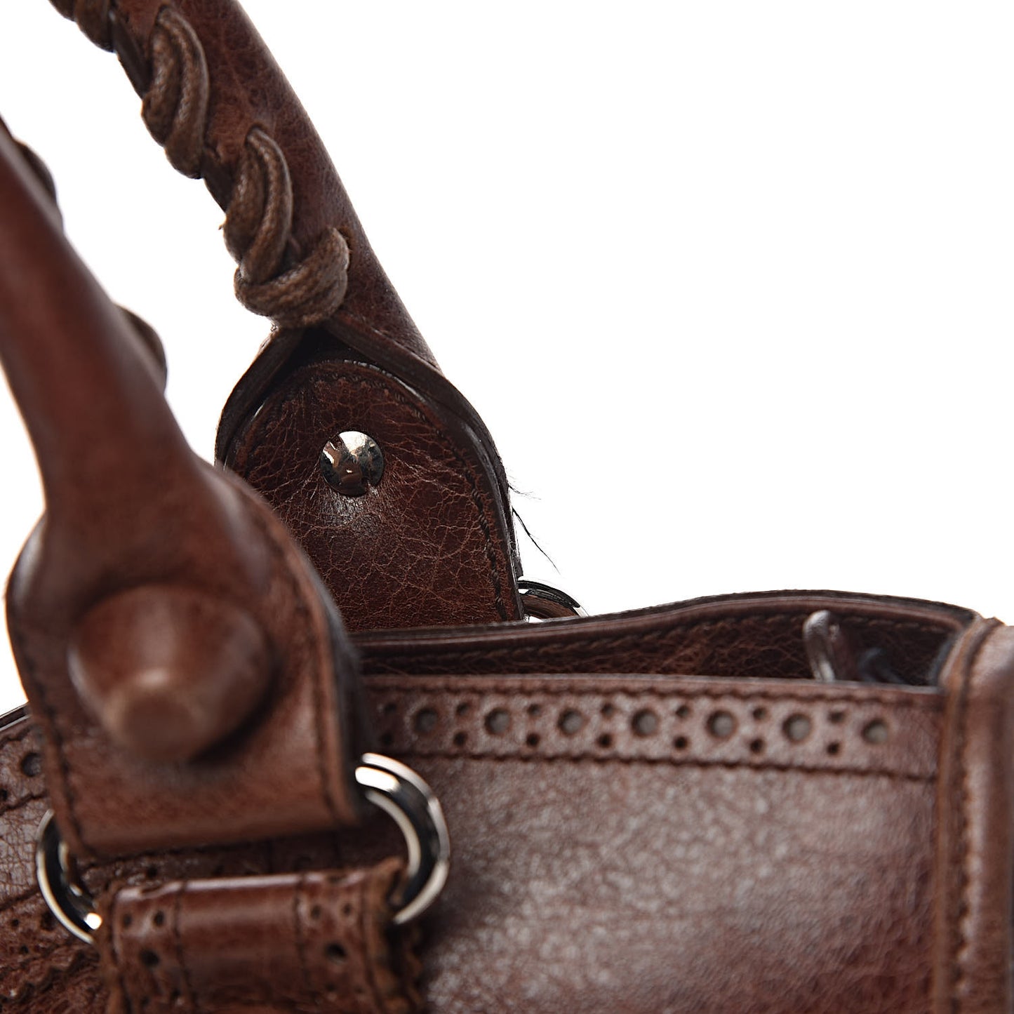 Agneau Giant Brogues Hardware City Chataigne