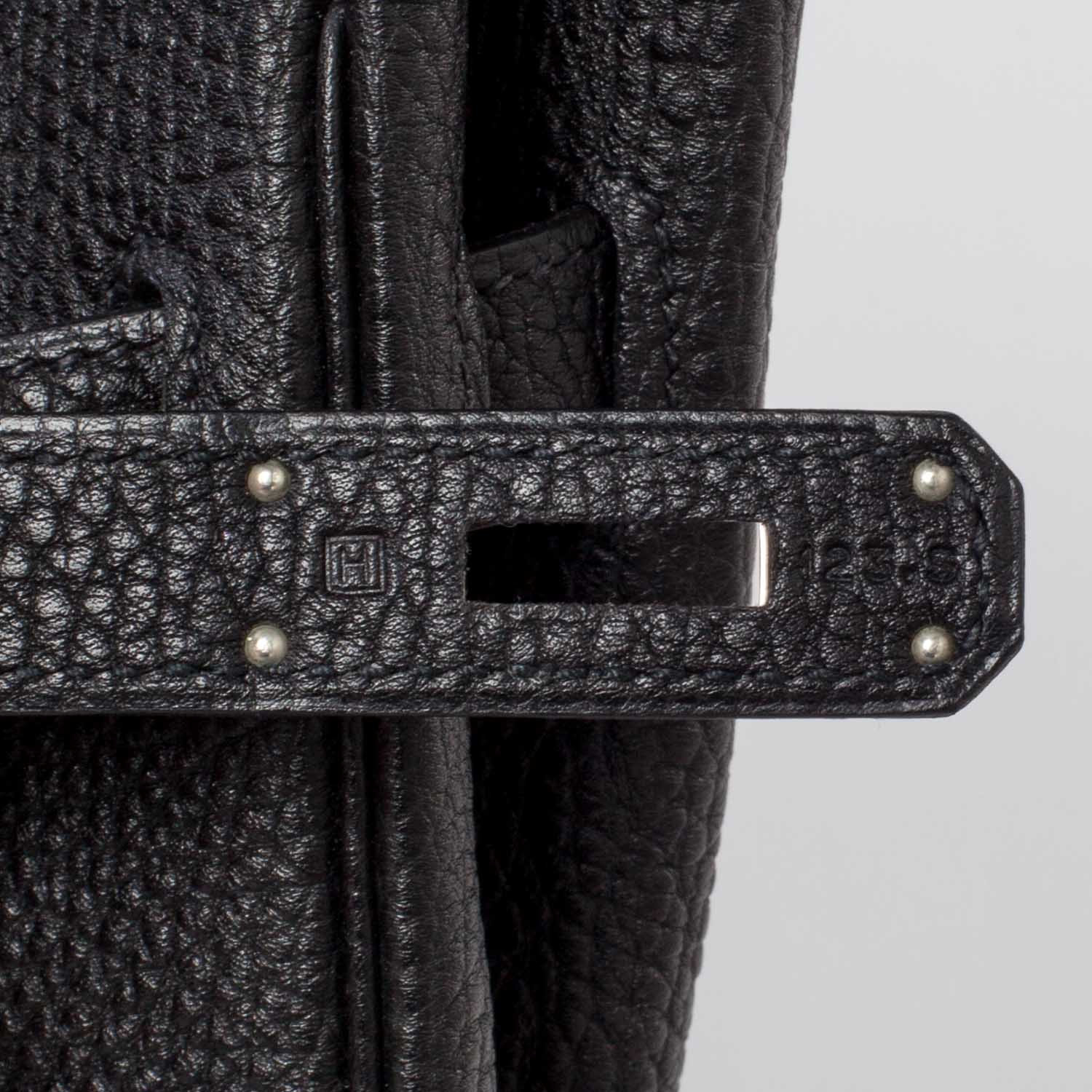 Hermes Togo Kelly 35 Black 6 of 22