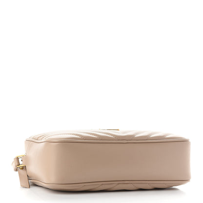 Saint Laurent Calfskin Matelasse Monogram Lou Camera Bag Nude Powder 4 of 9