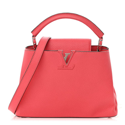 Louis Vuitton Taurillon Capucines BB Rose Litchi 1 of 17