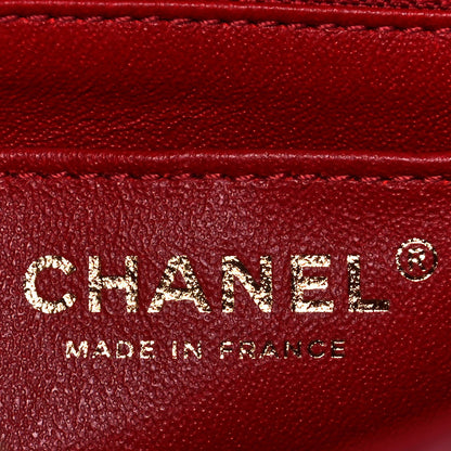 Chanel Aged Calfskin Quilted 2.55 Reissue Mini Flap Red 6 of 15