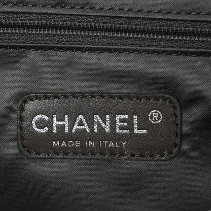Chanel Vinyl Large Ice Cube Flap Silver 6 of 7