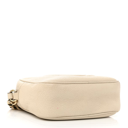 Gucci Pebbled Calfskin Small Soho Disco Bag Off White 4 of 17
