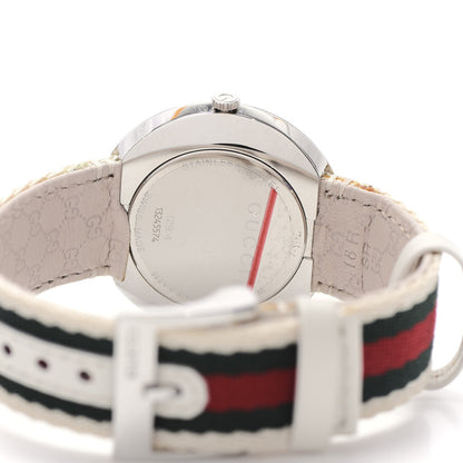 Gucci Stainless Steel Nylon 36mm U-Play Quartz Watch 5 of 6
