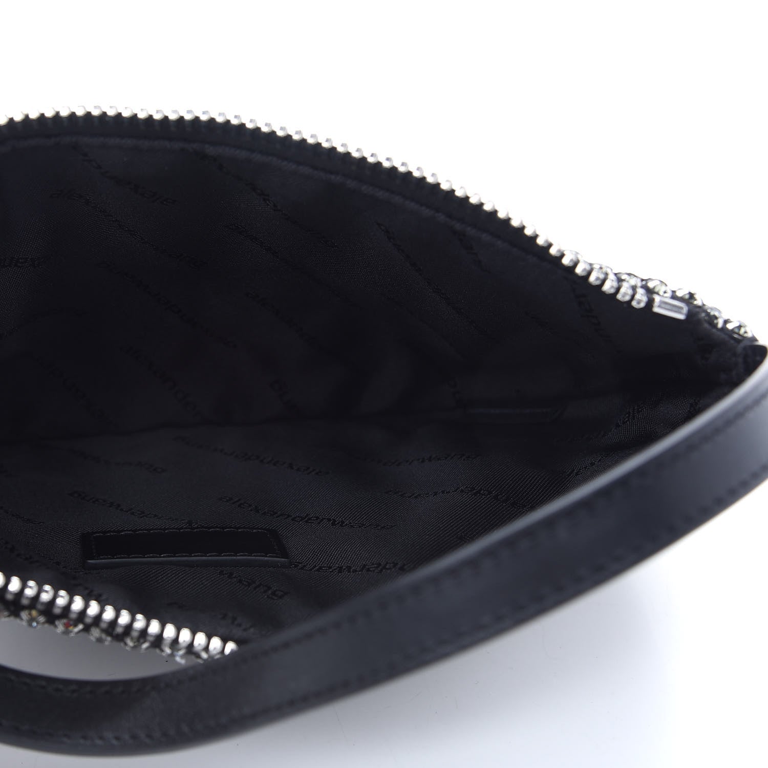 Alexander Wang Mesh Crystal Wanglock Fortune Cookie Bag Black 5 of 8