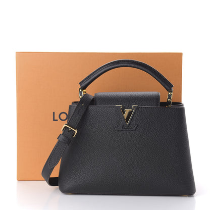 Louis Vuitton Taurillon Capucines BB Black 10 of 10