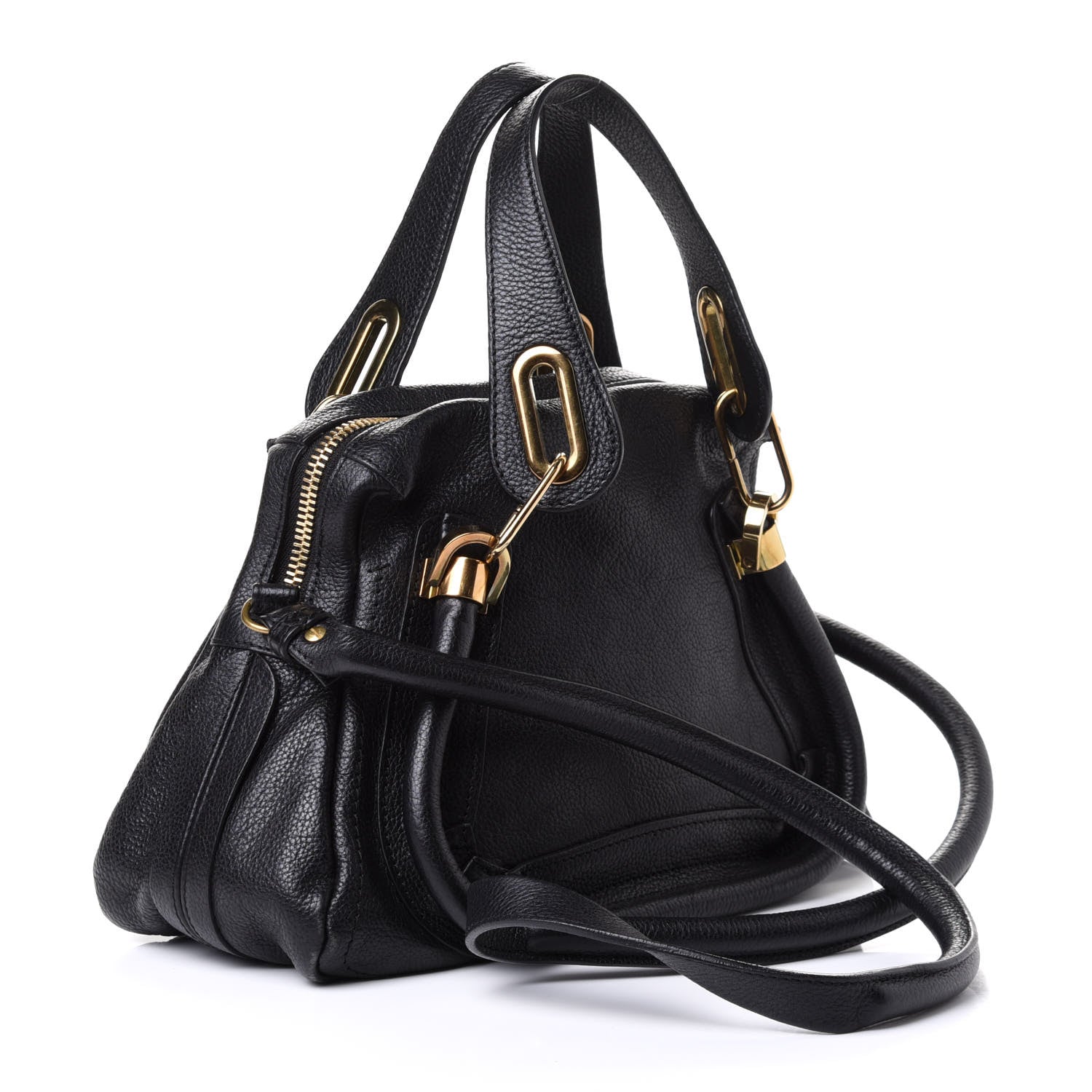 Chloe Calfskin Small Paraty Black 4 of 14