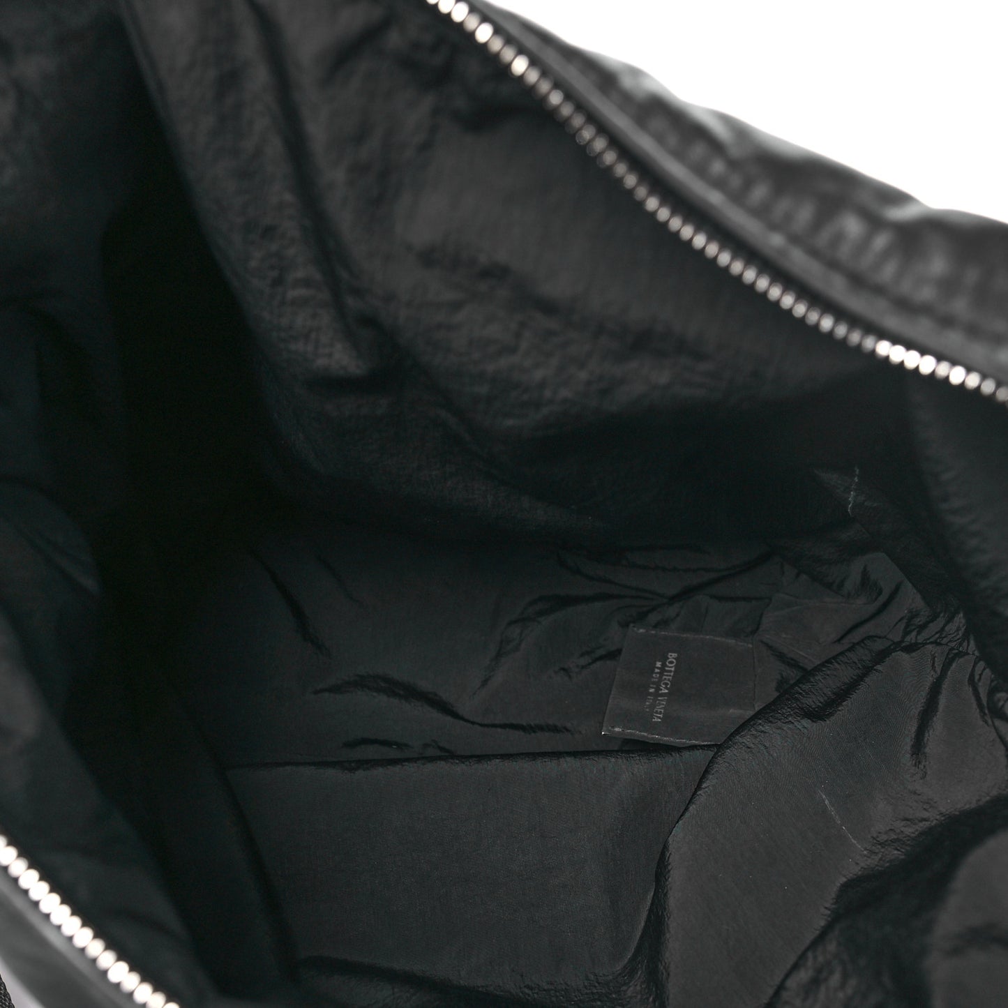 Calfskin Hidrology Shoulder Bag Black