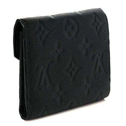 Louis Vuitton Empreinte Victorine Wallet Black 3 of 9
