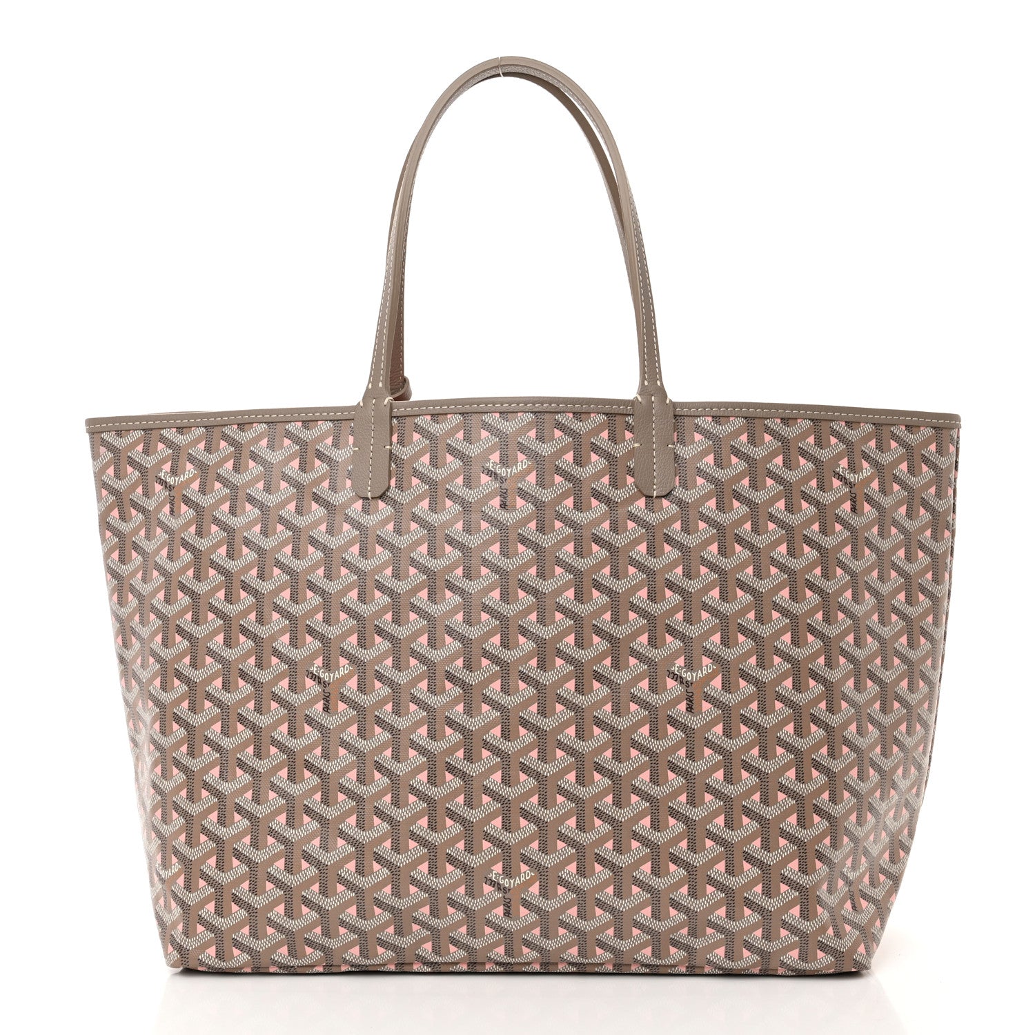 Goyard Goyardine Saint Louis Claire Voie PM Grege Powder Pink 3 of 13