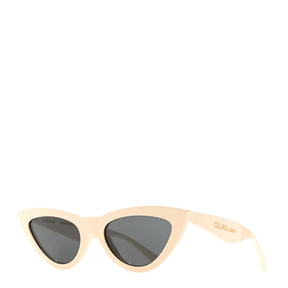 Celine Acetate Cat Eye Sunglasses CL40019I Ivory 1 of 6