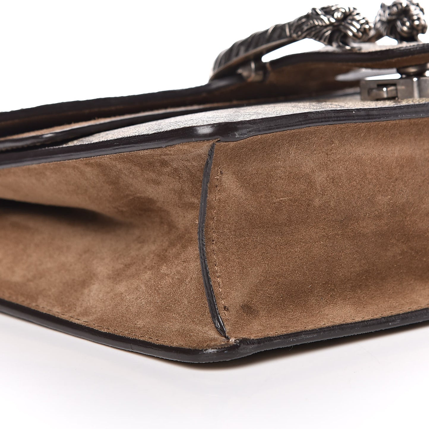 GG Supreme Monogram Mini Dionysus Shoulder Bag Taupe