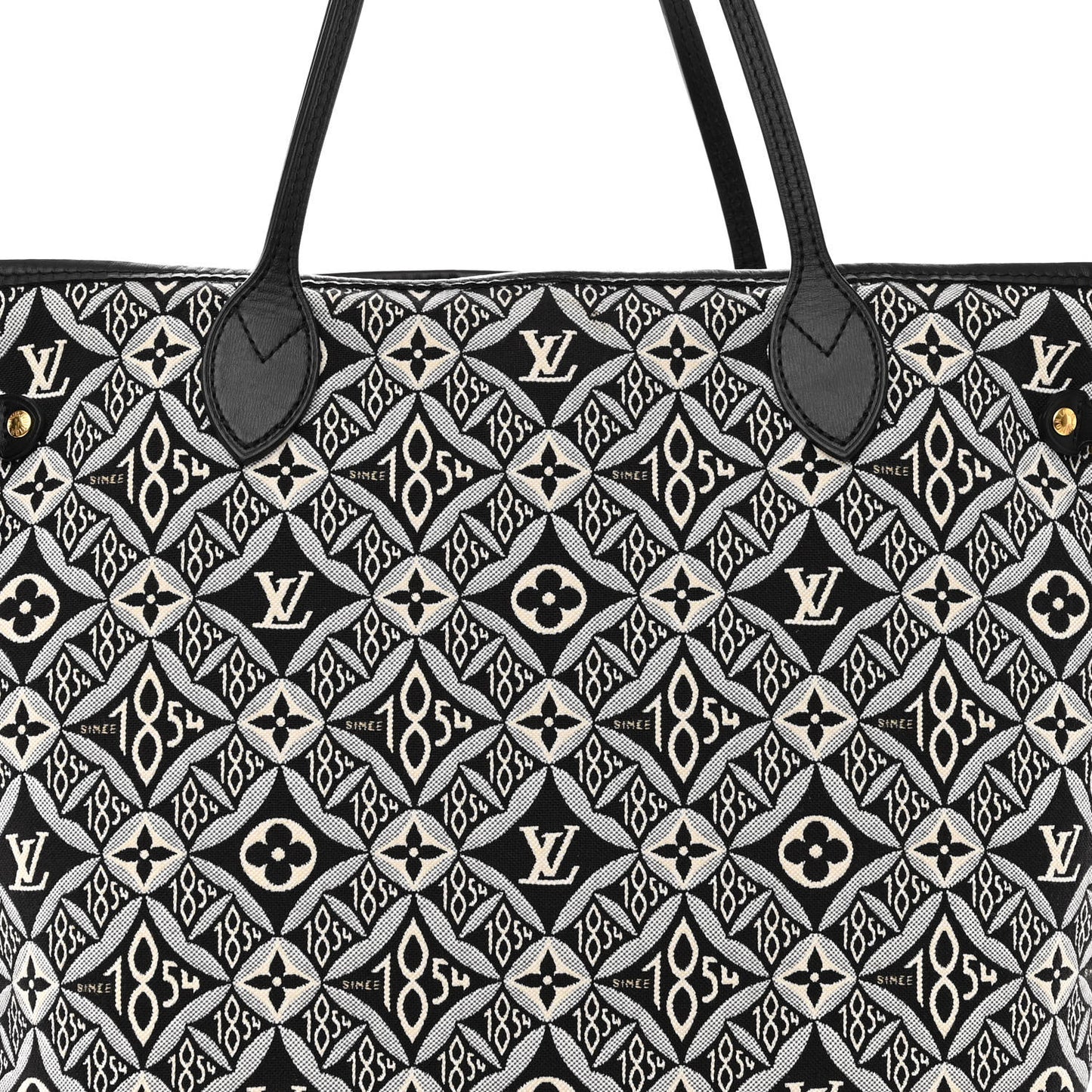 Jacquard Since 1854 Neverfull MM Grey