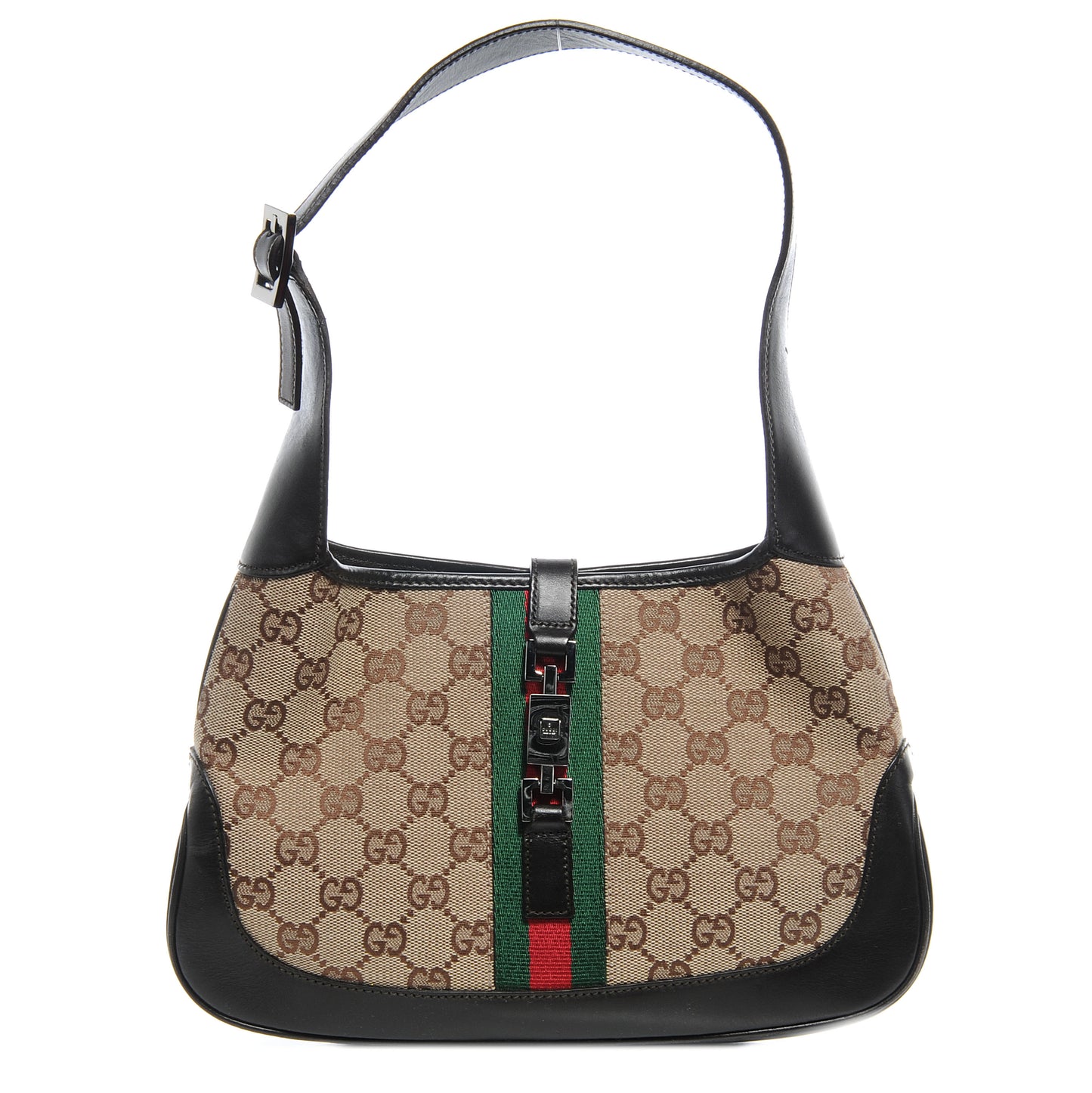 Monogram Web Jackie O Hobo